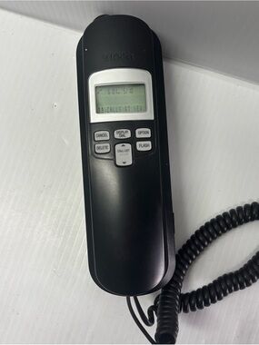 VTech CD1113 Trimline Corded Phone LCD Caller ID Call List Tested Working